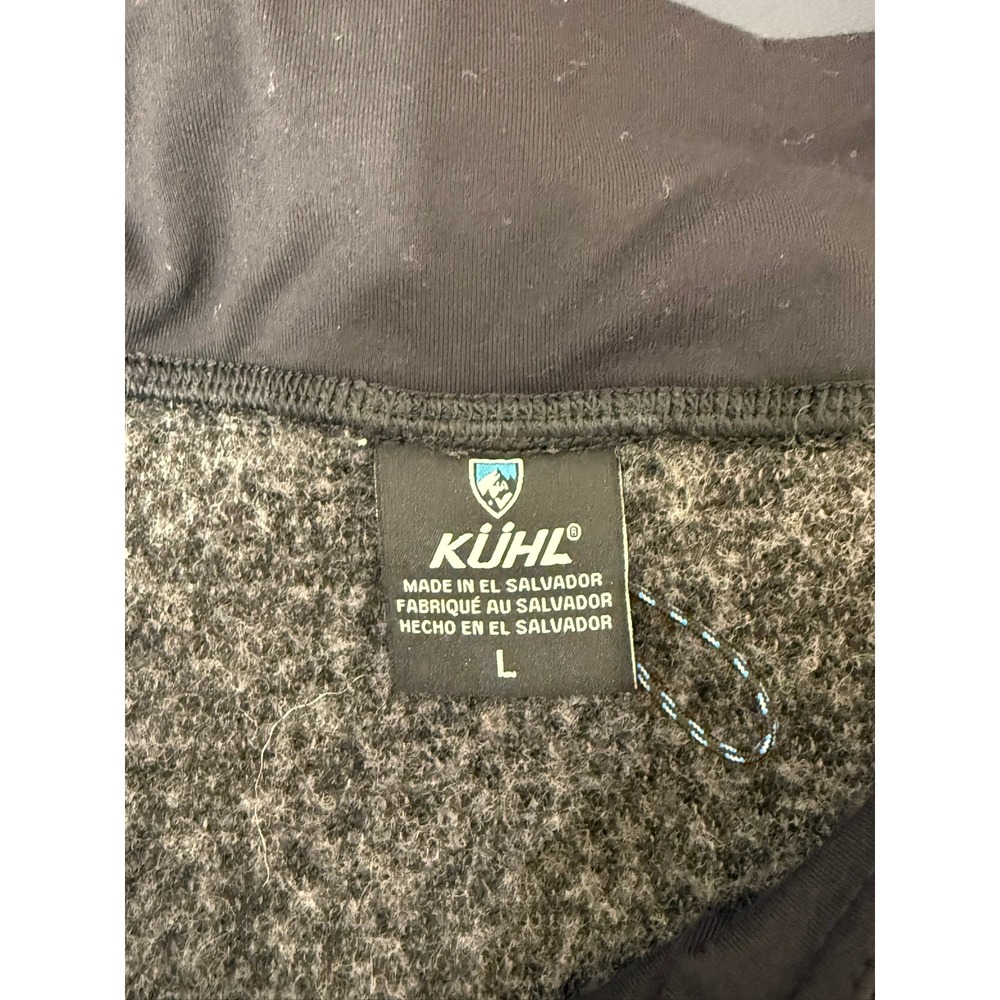 Kuhl Women's Skirt Black Heathered Fleece Lined Athletic Hiking Outdoor Sz L - Picture 7 of 8